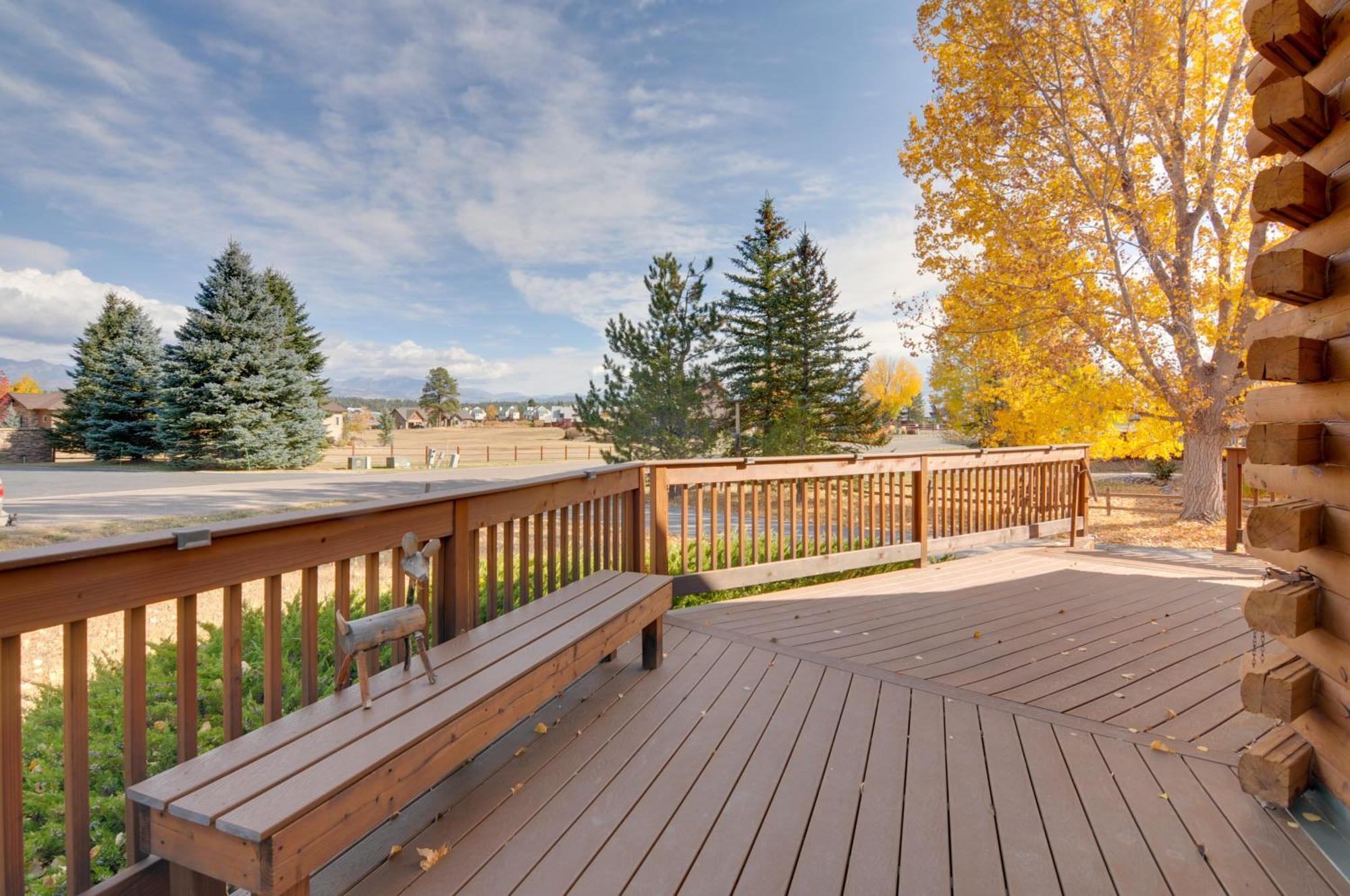 Rustic Village Lake Cabin Escape With Deck And Grill! Pagosa Springs Eksteriør bilde