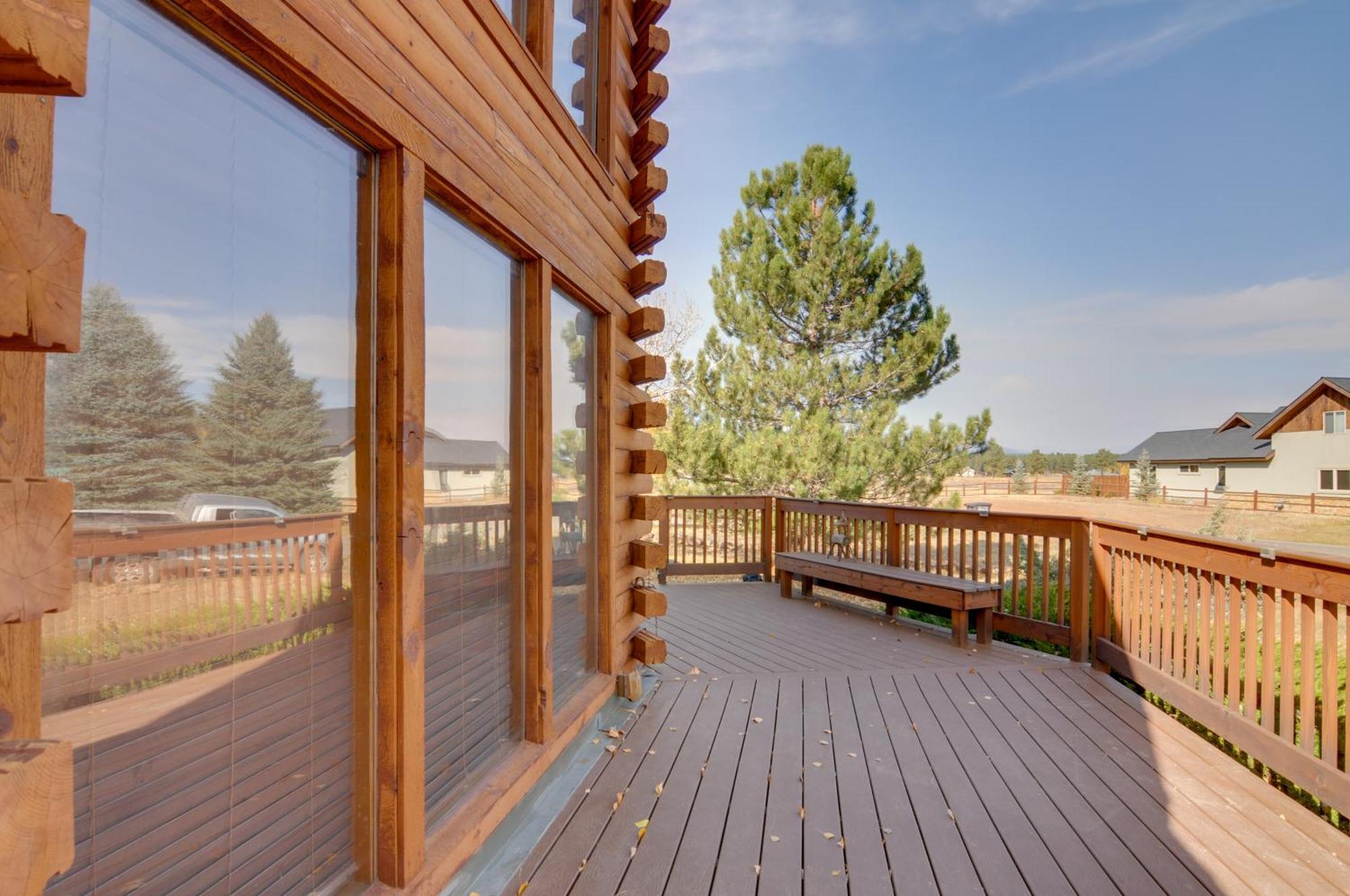 Rustic Village Lake Cabin Escape With Deck And Grill! Pagosa Springs Eksteriør bilde